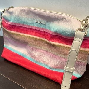Desigual bag - unique colors and beautiful interior lining